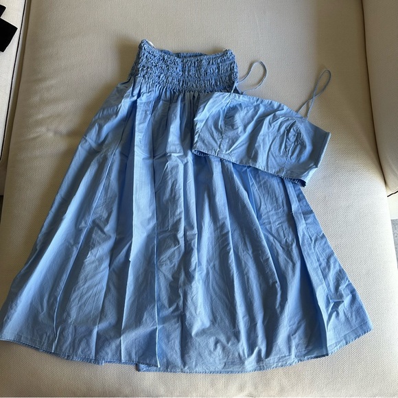 Seed Heritage | Blue Maxi Skirt & Top Set | Size 8 | Excellent Condition - Picture 9 of 16